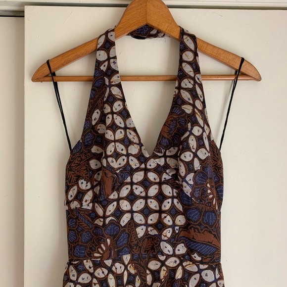 VINTAGE Bohemian / Boho Floral Maxi Formal Dress - Picture 6 of 8